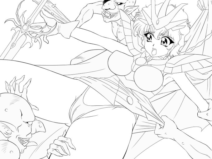 メインはSAIなのだけれどフィルターや文字打ちは、長年フォトショ6。
PC新調した結果、6が使えなくなってしまったのでクリスタとフォトショCCを並べてテストしてたけど、一長一短で判断し辛い・・・
しばらく併用してなるようになるしかないかなあ 