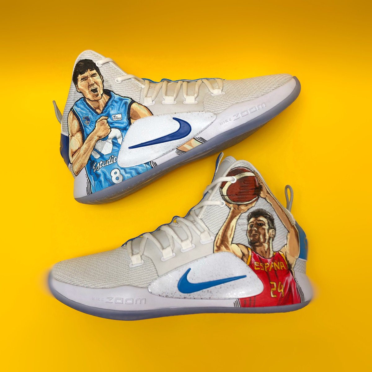 melonkicks's tweet photo. NIKE HYPERDUNK X "BRIZUELA"
#dariobrizuela #estudiantes #clubestudiantes #acb #ligaendesa #nike #nikebasketball #hyperdunk #hyperdunkx #customshoes #melonkicks #tarragoteam #tarragosneakerscare #qualityoverquantity #fromalcobendas #alcobendas https://t.co/p2bLL5TWmu