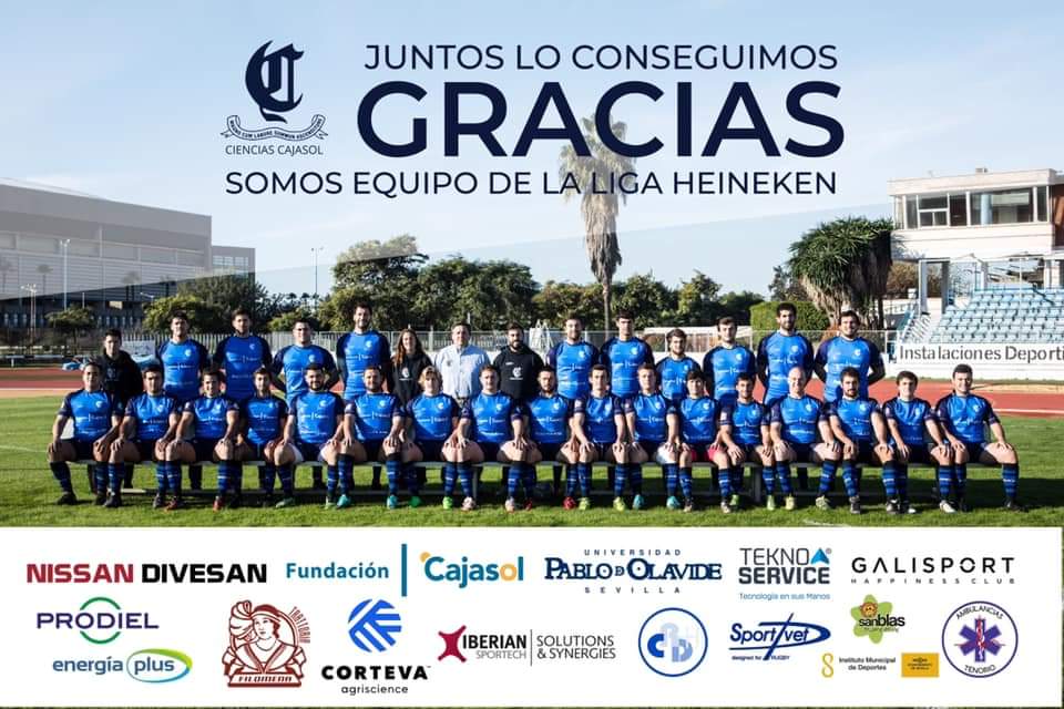 rugbyciencias's tweet photo. Gracias Sevilla, somos de Primera!!!! #empujaciencias https://t.co/SNtt3F51jR