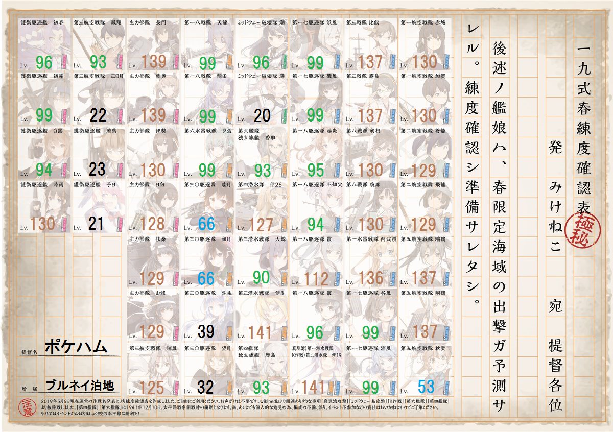 19年春イベント