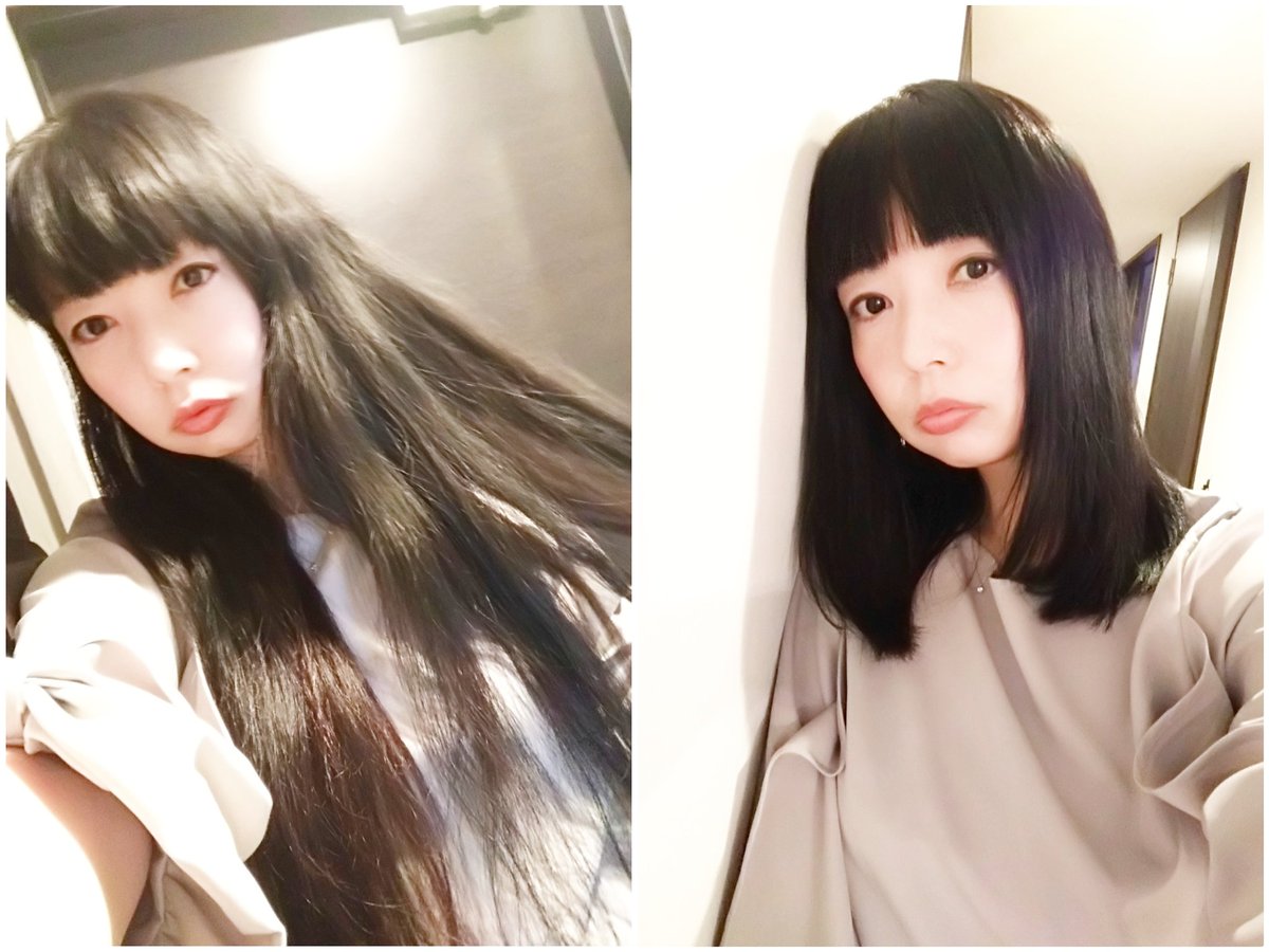 黒髪ミディアム 黒髪ミディアム