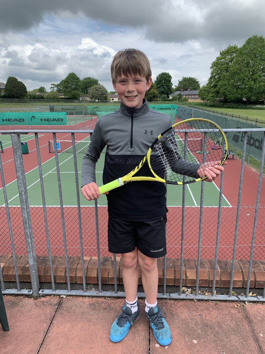 Well done to Christian Hawkey for winning @WrexhamTC  G4 county tour U12 boys consolation final ! 🎾👍@NWalesTennis @tenniswales @HawkeyGeorgina #teamwrexham