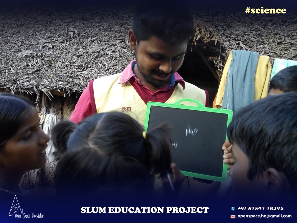 Official_OSF's tweet photo. To make our new 🔬science 👨👨👦👦generation. Slum science education. A wonderful experience.
#open_space_foundation #osf #innovate_your_space #science #education #science4sdg #slum_education https://t.co/FvxqXS9bsf