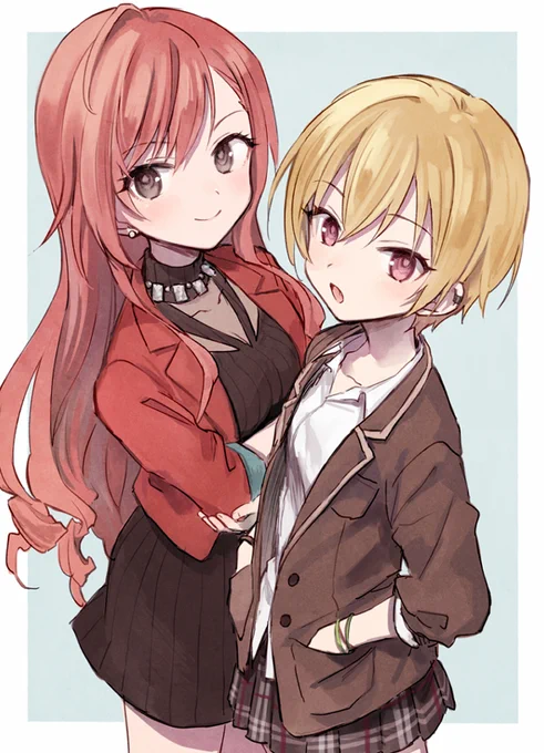 アイドルマスターシャイニーカラーズ 樹里と夏葉  #odaibako 