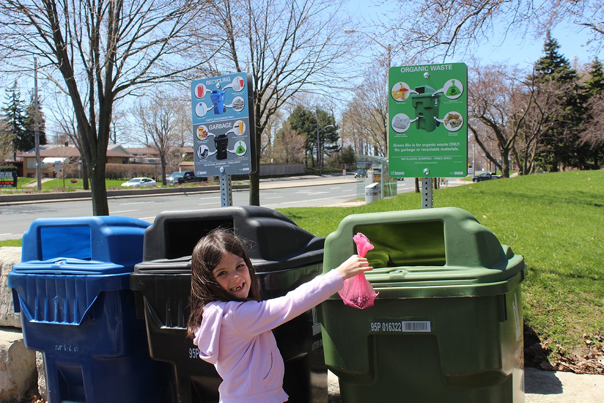 can i put dog poop in my green bin