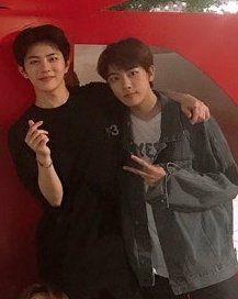 supiniwoo's tweet photo. ああ( ̄^ ̄゜)このツー���ョ久々で泣ける。
#보민 #지범 #Bobom #bomin #jibom https://t.co/fNQ6FmFgkR