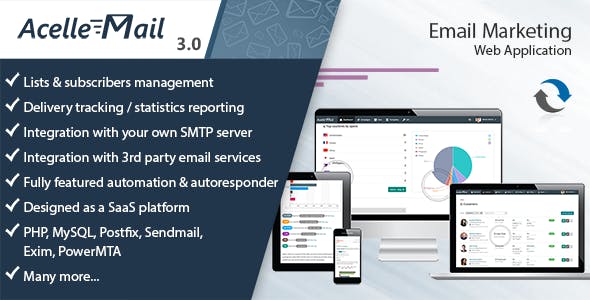 shophub1's tweet photo. Acelle #1 Email Marketing Web Application Based On PHP #campaign #delivery #email #emailmarketingapplication #emailmarketingapplicationphp #freeemailmarketing #laravel #list #mailchimp #market #marketing #MySQL #newsletter #php #smtp #subscriber #subscrip https://t.co/UOPE0Id2oB https://t.co/TvLPUNdGRm