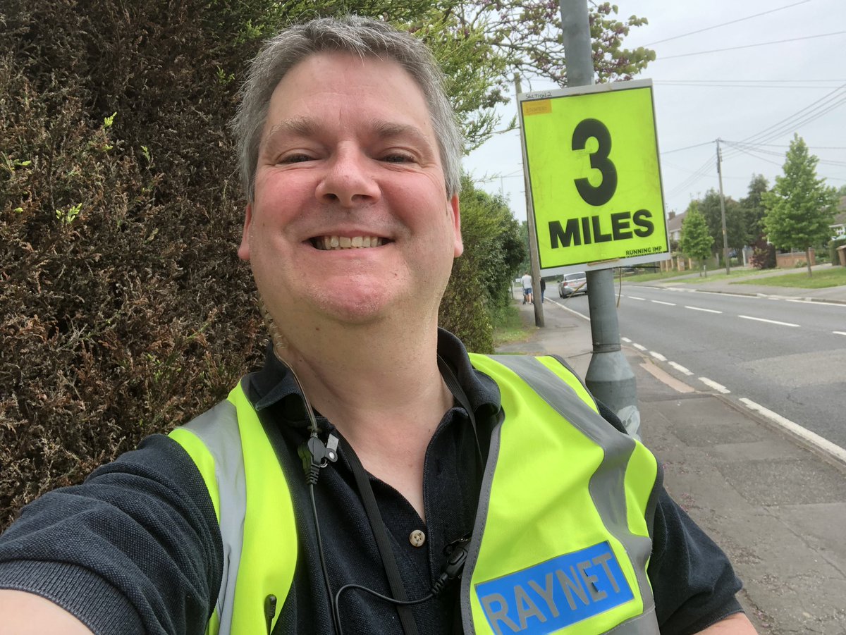 M0PSX's tweet image. Obligatory selfie. Out with @EssexRAYNET for the Great Baddow Races 10k #raynet #greatbaddow