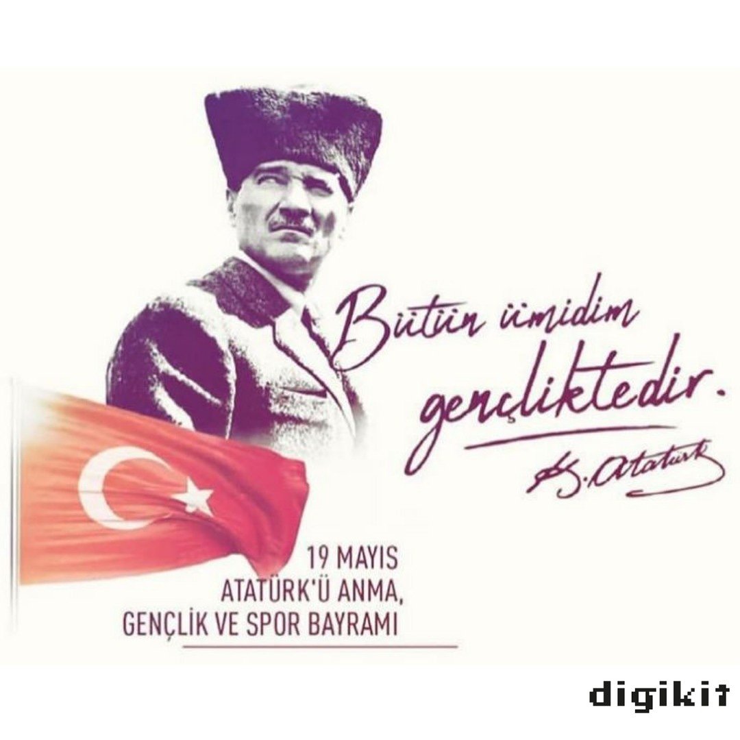 digikitco's tweet photo. 19 Mayıs Atatürk'ü Anma, Gençlik ve Spor Bayramımız Kutlu Olsun... 🇹🇷 // May 19 The Commemoration of Atatürk, Youth and Sports Day... 🇹🇷
#digikit #19Mayıs #AtatürküAnmaGençlikveSporBayramı #Atatürk #Türkiye https://t.co/yoGSO8tKvx