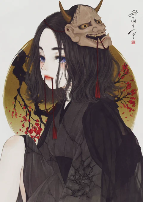 「こぼれるは、梅の花と恨み節」 