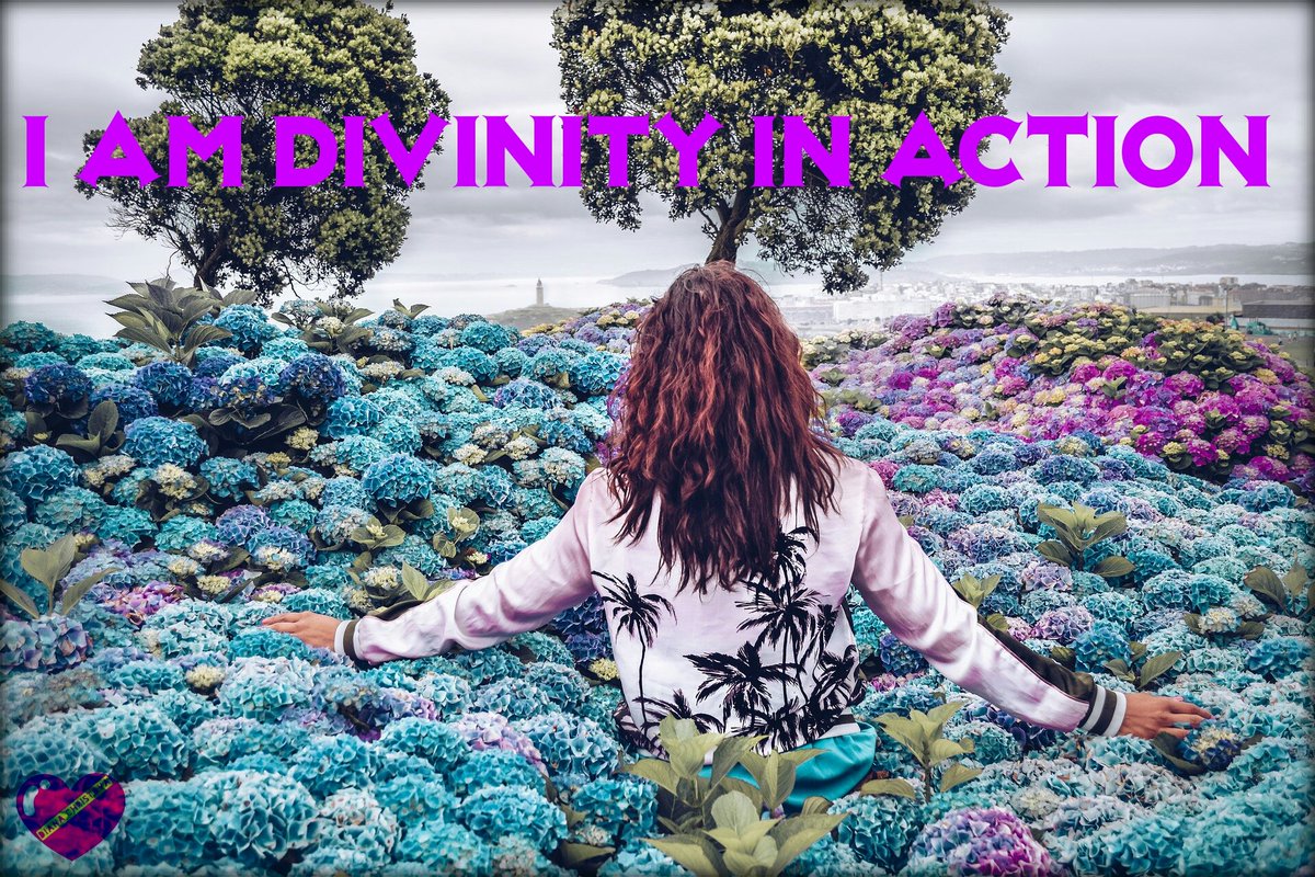 diane4charmer's tweet photo. I Am Divinity in Action ~ #quoteDi The best morning affirmation I came out with. Use it for good!
#Affirmation #affimations #Iam #quote #InspirationalQuotes #inspiratiinalquote #devine #feminine #woman #morningroutine #inspiration #Flowers https://t.co/11hxIq8Itp