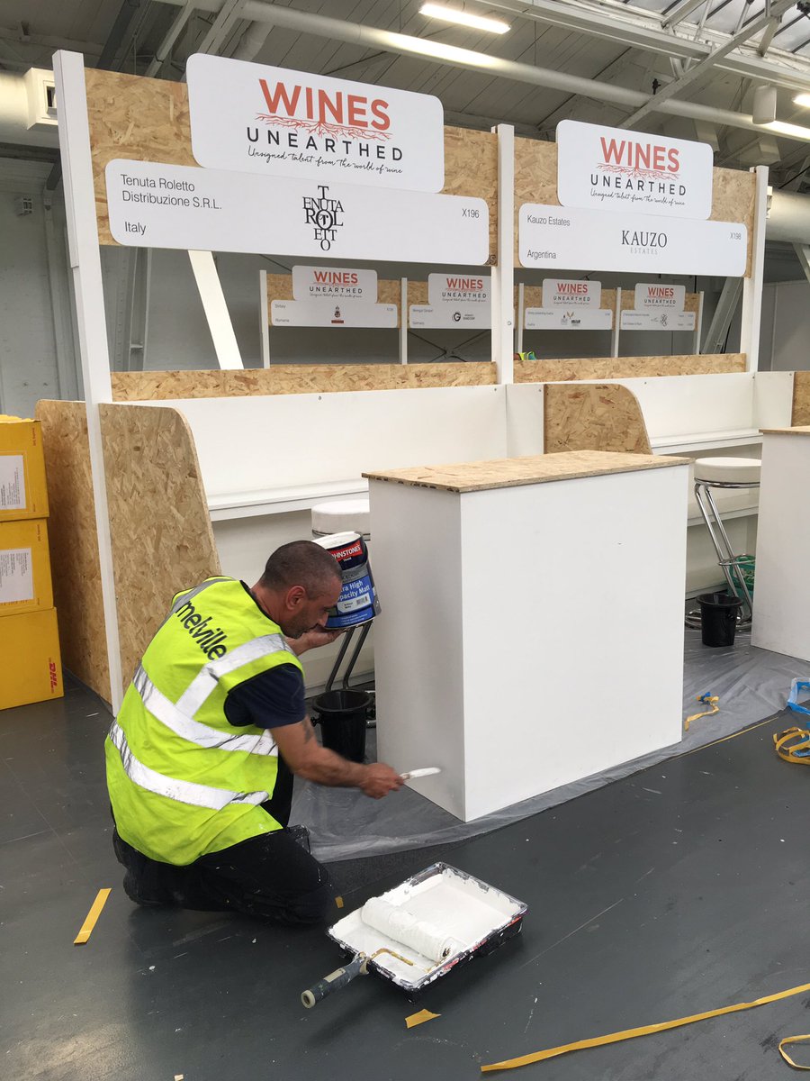 winesunearthed's tweet photo. Almost ready already! Fastest build in all the years. Just some last minute touch-up. https://t.co/sVTEd7ia5k