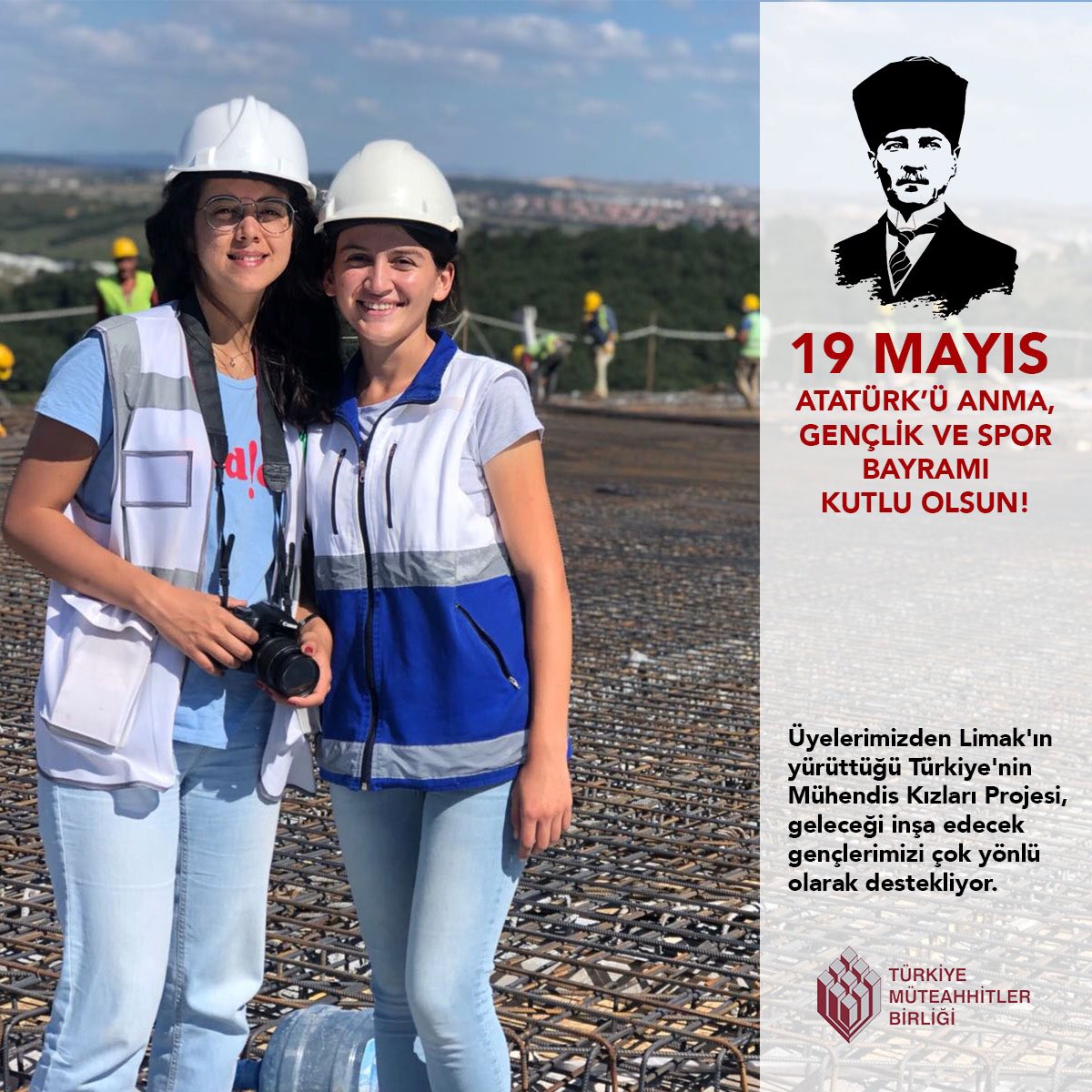 Ulu Önder Mustafa Kemal Atatürk’ün işaret ettiği gibi geleceğin mimarlarının gençlerimiz olduğuna yürekten inanıyoruz. #19MayisAtaturkuAnmaGenclikVeSporBayrami kutlu olsun!