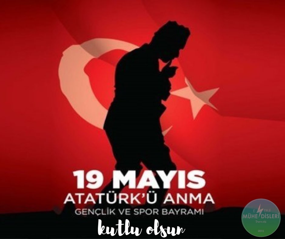 EmdOrgTr's tweet photo. ”Ey yükselen yeni nesil, gelecek sizindir. Cumhuriyeti biz kurduk; onu yükseltecek ve sürdürecek sizsiniz.”
19 Mayıs Atatürk’ü Anma Gençlik ve Spor Bayramımız kutlu olsun. https://t.co/HGdjcEzsm4