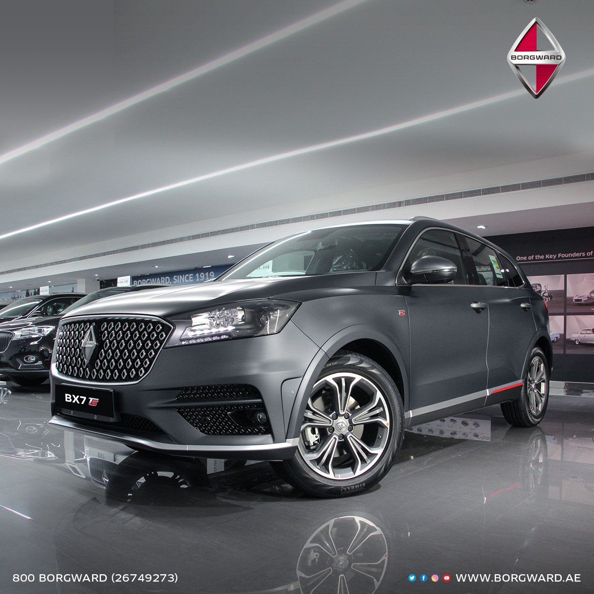 BorgwardUAE's tweet photo. The one of a kind BX7 TS! #bx7ts #borgwarduae https://t.co/Xyg96kSuJx