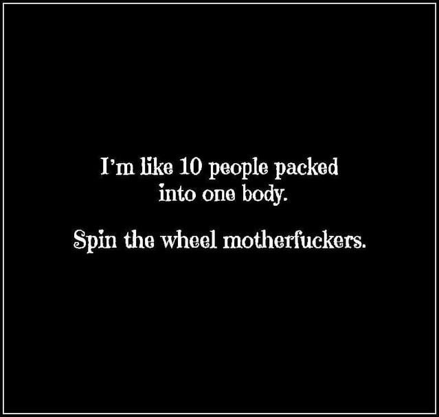 BpdEupd's tweet photo. Spin it!!!
.
.
.
.
.
.
.
#trauma #bpd #broken #lonely #borderlinepersonalitydisorder #bpdproblems #bpdawareness #bpdthings #bpdwarrior #bpdlife #bpdchat #actuallybpd #bpdfeels #understandingbpd #eupd #ptsd #ptsdawareness #ptsdwarrior #anxietydisorder #depression https://t.co/SAgq7xWwsR