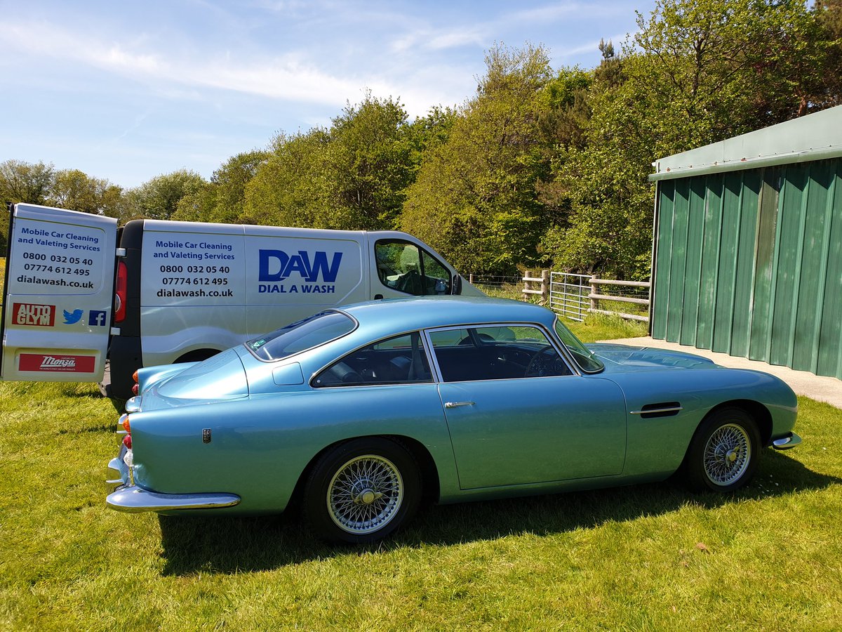 DialaWashUK's tweet photo. #dialawash #mobilecarvaleting #isleofwight #AstonMartin #db5 #fullvalet #HappyCustomer #carwash https://t.co/rb4FP1HQtZ