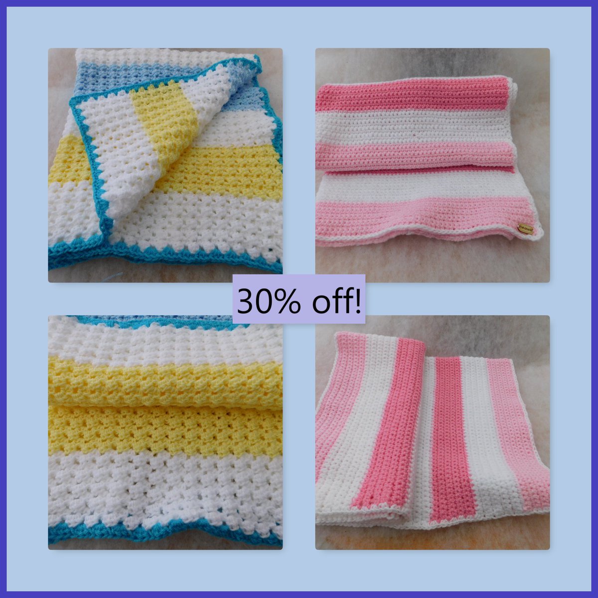 PincushionThe's tweet photo. https://t.co/7rkpnfNzij … #Londonislovinit #shopindie #supportsmallbusiness #ATSocialmedia #ATSocialUK #UKHashtag #ATSPORO #UKsmallbiz #sale #uniquegifts #boy #girl #unisex #handmade by me #crochet #baby #shower #newborn #blanket #soft #sale 30% off thank you for looking😊👶 https://t.co/PPfkVsLbMC