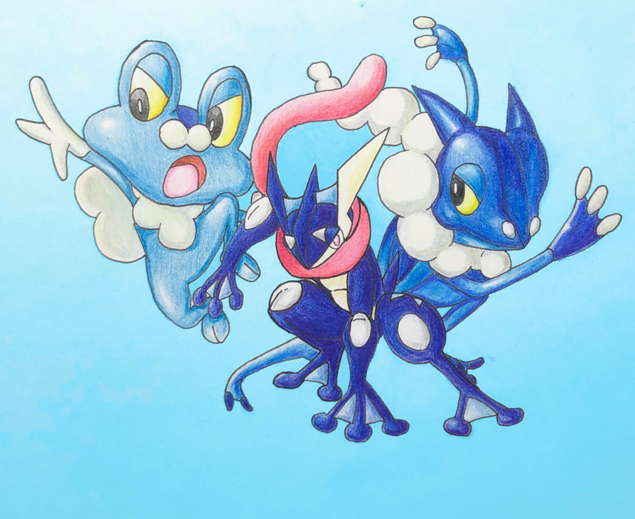 トュルンデイ ケロマツ ゲコガシラ ゲッコウガ 完成 やっぱかっこいい ポケモン T Co Advahtgjp8 Twitter トュルンデイ ケロマツ ゲコガシラ ゲッコウガ 完成 やっぱかっこいい ポケモン T Co Advahtgjp8 Twitter