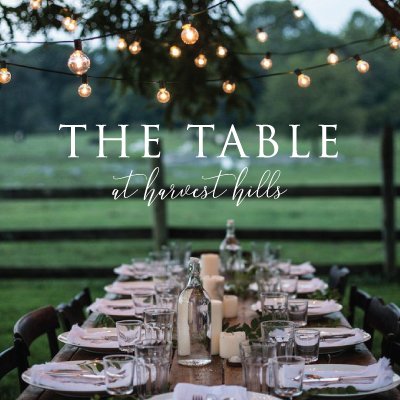 tablegathering's tweet photo. The Table at Harvest Hills https://t.co/cWDIbkzsLQ https://t.co/Jes4eYB4MW