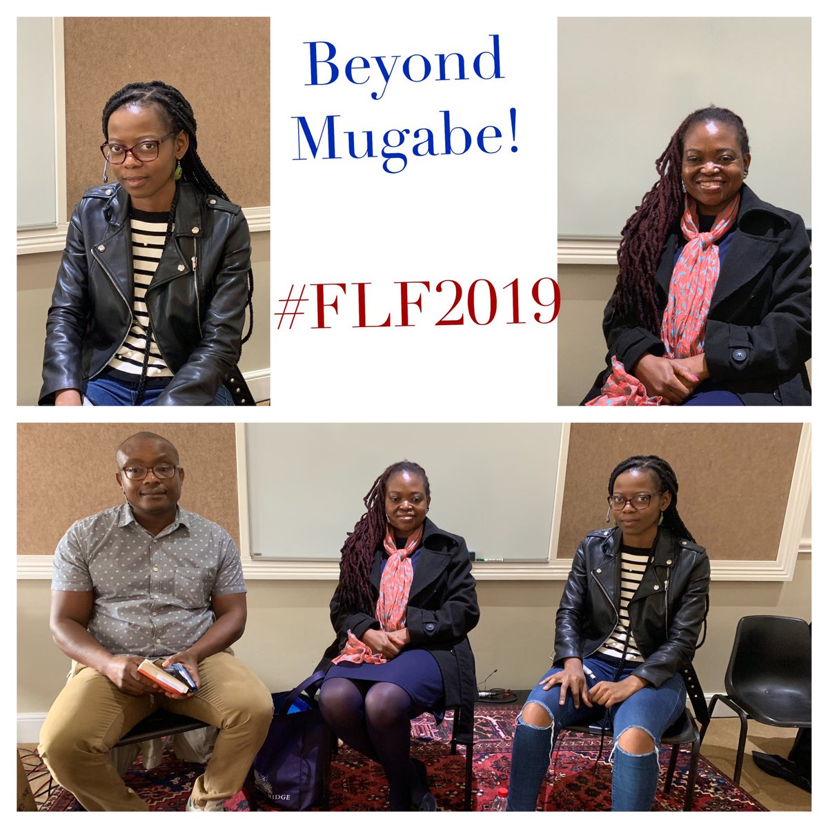 #FLF2019 sad to be attending my final panel with <a href="/SueNyathi/">Sue Nyathi</a> <a href="/ekowduker/">Ekow</a> <a href="/ruruwrites/">Rue</a> but it's been quite an experience.