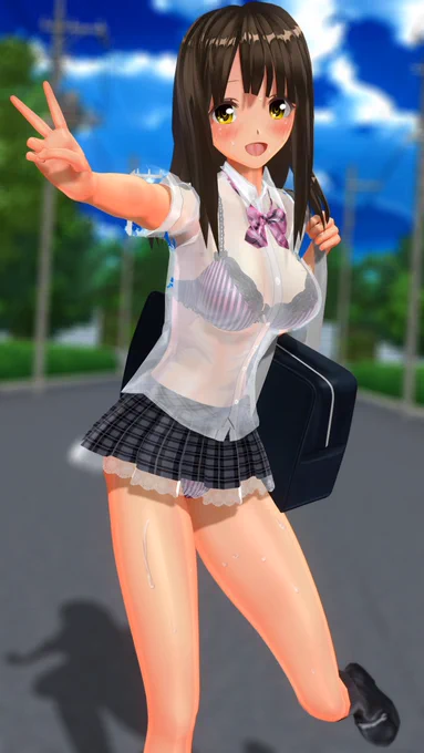 透けすぎブラウス#COM3D2 #CM3D2 
