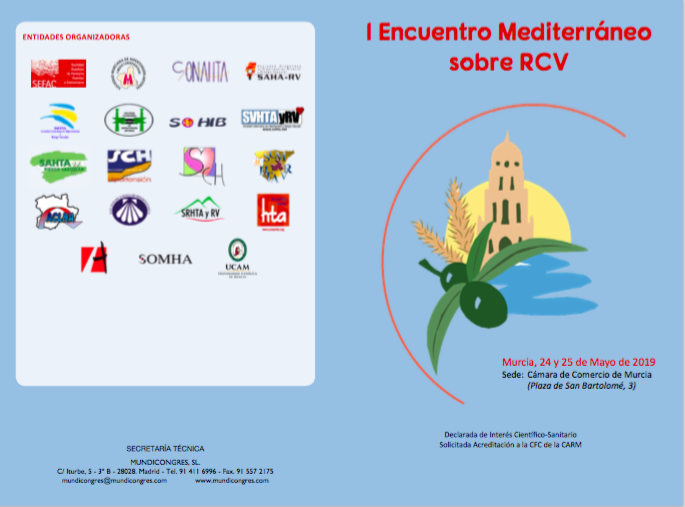 pacovr53's tweet photo. Los próximos días 24 y 25 de mayo las Sociedades Autonómicas de HTA y la Sociedad Española de Farmacia Comunitaria organizan en Murcia (Cámara de Comercio), con un interesante programa, el I Encuentro Mediterráneo de RCV al que os proponemos acudir. https://t.co/Fst3B5fmLJ