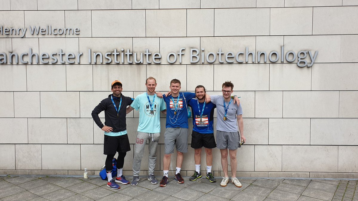Well done to members of the group for completing the #GreatManchesterRun #Halfmarathon this morning, all clocking times under 2 hours as well! #healthybodyhealthymind