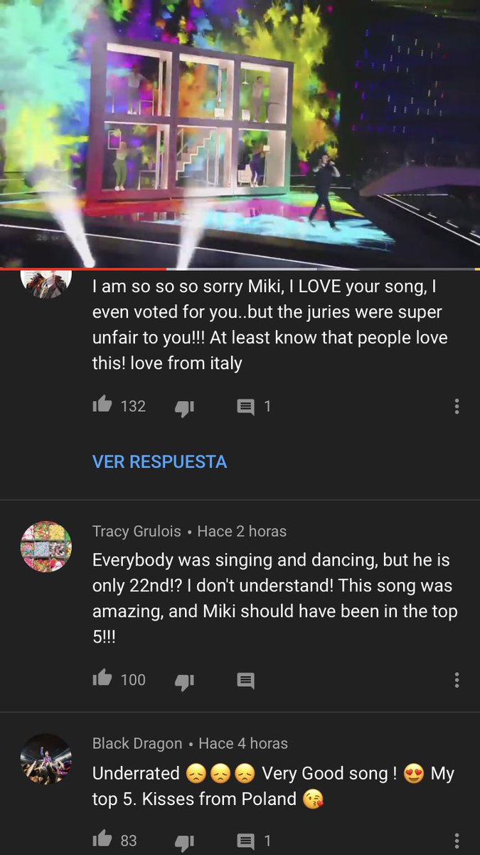 akanurs's tweet photo. realmente los comentarios en el vídeo de la venda... #Eurovision https://t.co/2mM4rDYLfz