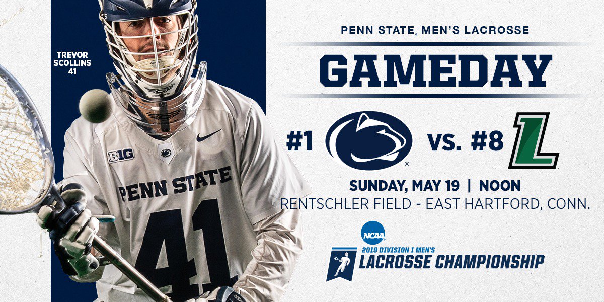 🚨Game Day🚨

Penn State takes on Loyola in the <a href="/NCAALAX/">NCAA Lacrosse</a> Quarterfinals at 12 p.m. today at Rentschler Field in East Hartford, Conn.!!

📺: ESPNU
💻: gopsu.info/2JMuCU6
📊:  gopsu.info/2JKH4nw
🎟: gopsu.info/2JMvbxc