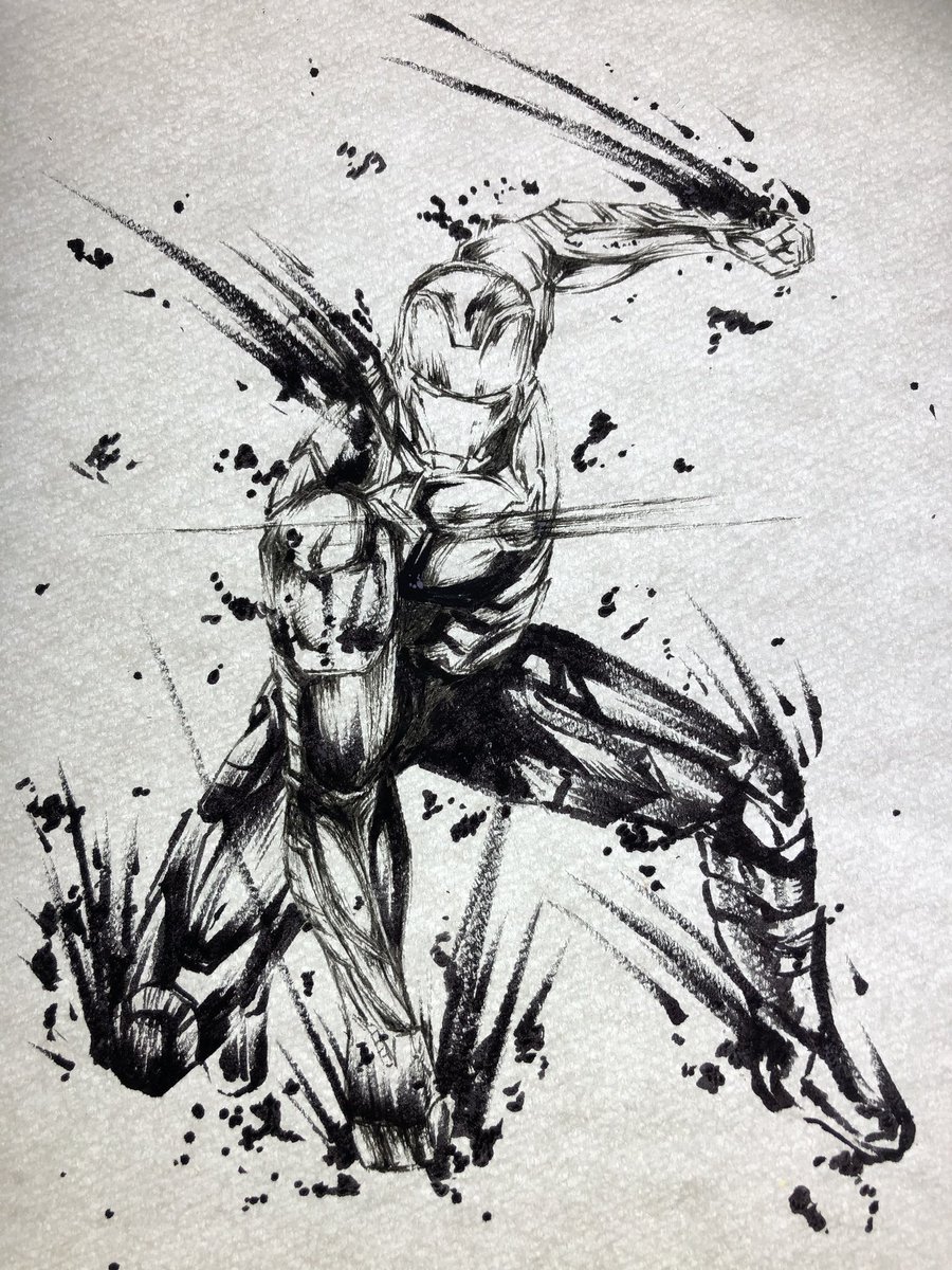 「アイアンマン アイアンマン アベンジャーズエンドゲーム 」かずの漫画