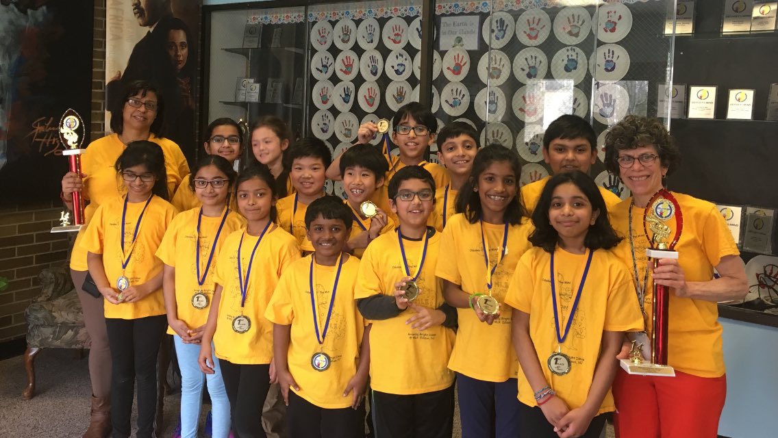 And they’re off!!!   2 of MLKs Odyssey of the Mind teams placed first in NJ states competition.  Now they are off to the worlds competition in Michigan May 22-25! So proud of all our teams.  Good luck at worlds! <a href="/EdisonDistrict/">EdisonSchoolDistrict</a> #njootm