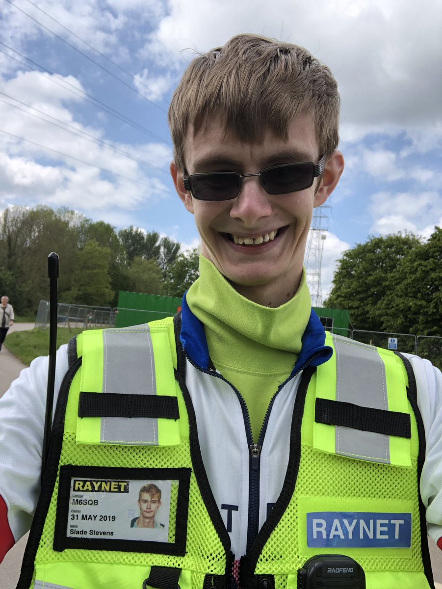 sladestevens96's tweet image. Geeking out at a #raynet event, providing comms for the Exeter marathon #hamr