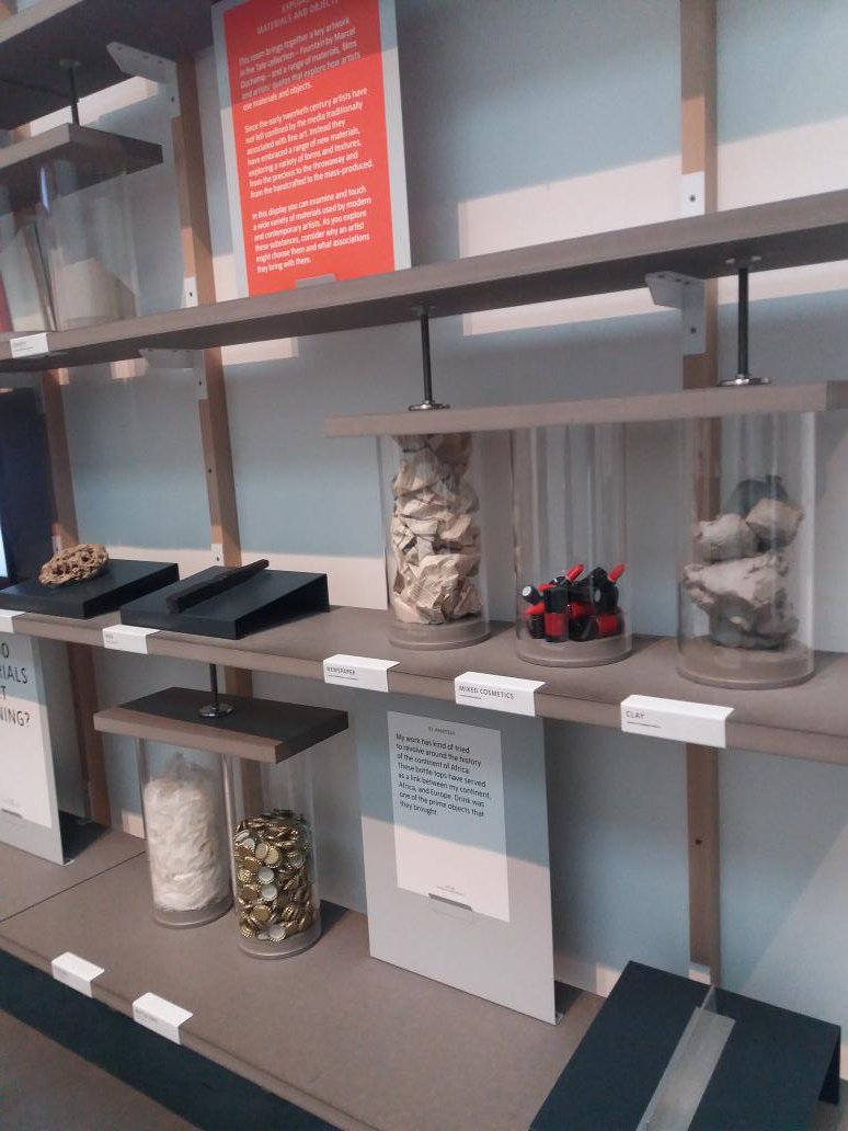 dr_briony's tweet photo. #materialsandobjects @Tate helping me to think through some of the research around #learningspaces So fortunate to have been able to access this exhibition!
@Katie_Power_ @DrFiChambers https://t.co/rvKhnftdfW