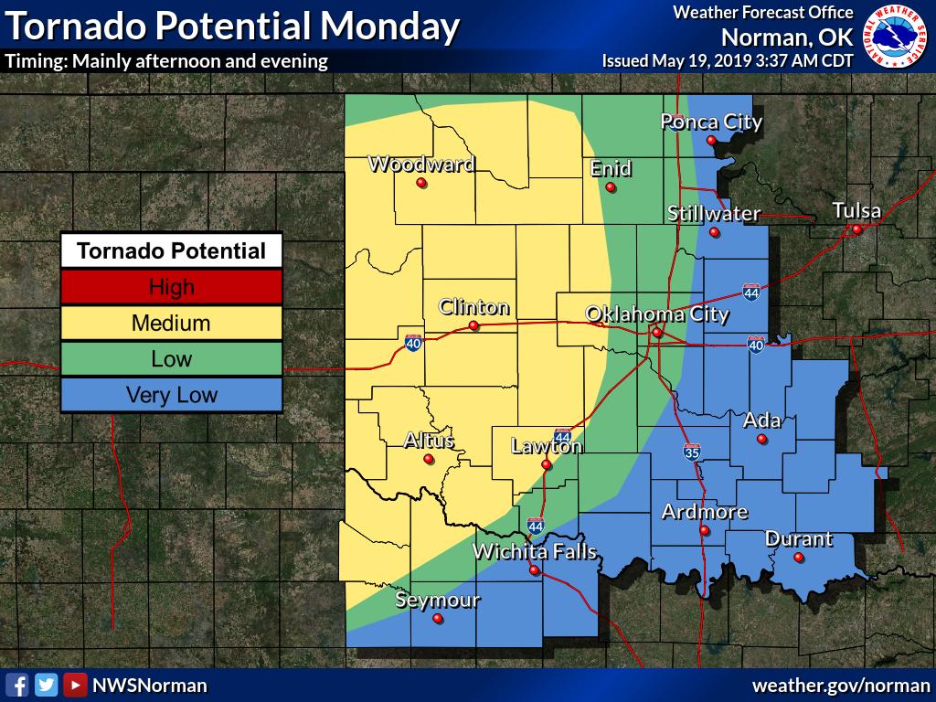 NWS Norman on Twitter "Today will be mild and dry day across OK/N TX