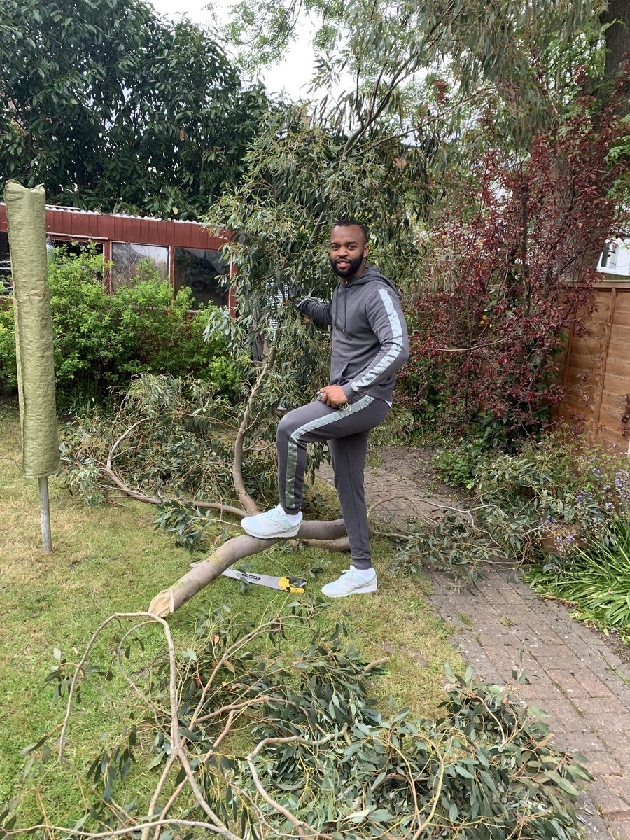 1,000,000 plays on Spotify but I’m more proud that I chopped this tree down today.