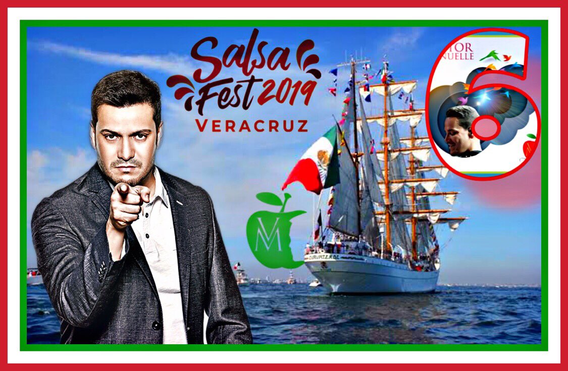 FANSPECADOPVM's tweet photo. ¡Seguimos con la cuenta regresiva!
@VictorManuelle en el @SalsaFest_Ver, faltan solo 6 días.
¿Qué canción de #VM escuchas en estos momentos?
#PecadoPerfectoPresente
#SoyPecadoPerfecto
#PecadoresEnAcción
#LaOlaRojaPresente
#BocaDelRío
#Veracruz
#Aldo https://t.co/20Dk1Nt8Ee
