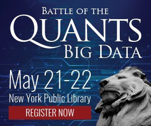 dyakobovitch's tweet photo. The 14th Annual @quantbattle is a two day event combining the best in Quantitative Finance and Big Data. The packed agenda includes extensive networking, pre-scheduled one-on-one meetings, presentations and a Data Awards Gala.

https://t.co/OEuGquzoBp https://t.co/ErS2A0pM3o