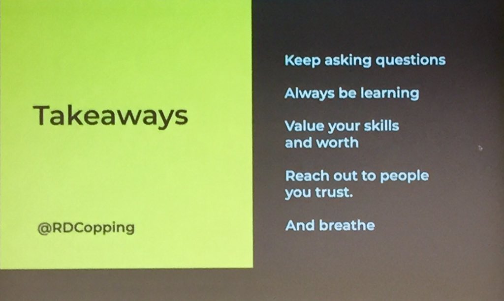 wwcodebristol's tweet image. Insightful tips from @RDCopping to increase creative confidence 🙌 #WCBRS