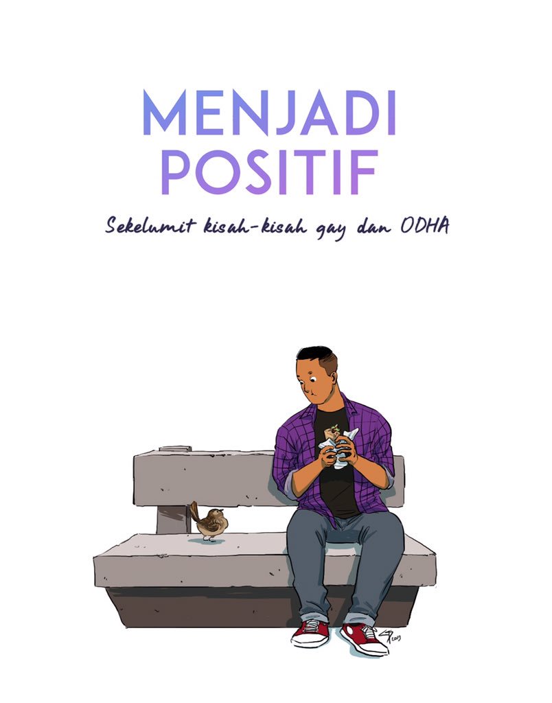 amahlzing's tweet image. Pada 2014, saya membagi sepotong kisah saya sebagai gay &amp;amp; ODHA di @the_magdalene. Sampai sekarang, alhamdulillah cerita itu cukup membantu banyak orang. Tahun ini, saya menggandeng @airgita untuk membuat serial webcomic tentang pengalaman saya sebagai gay &amp;amp; ODHA. #MenjadiPositif