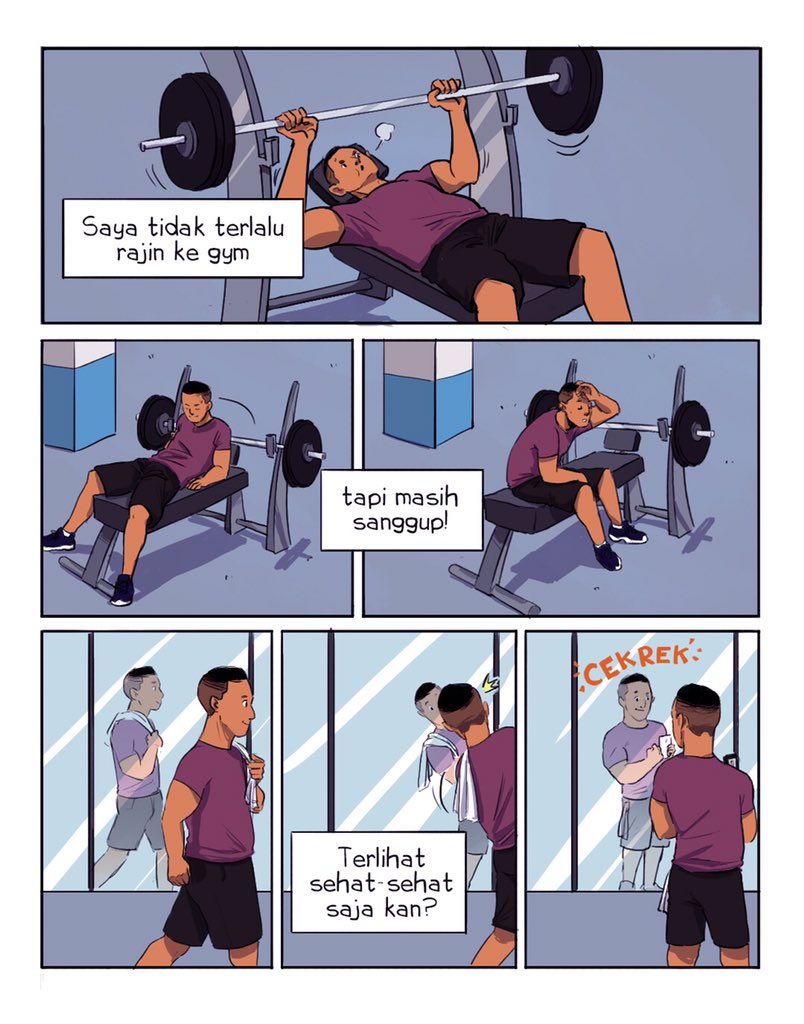 amahlzing's tweet image. Pada 2014, saya membagi sepotong kisah saya sebagai gay &amp;amp; ODHA di @the_magdalene. Sampai sekarang, alhamdulillah cerita itu cukup membantu banyak orang. Tahun ini, saya menggandeng @airgita untuk membuat serial webcomic tentang pengalaman saya sebagai gay &amp;amp; ODHA. #MenjadiPositif