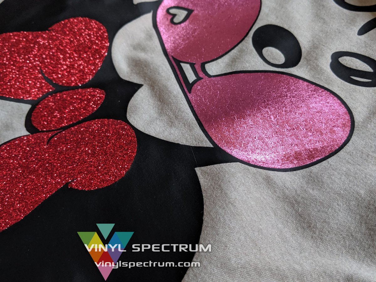 vinylspectrum's tweet photo. Mixing vinyl types? No problem! 
Check out this design using Siser Stretch, Siser Glitter, &amp; Siser Metal.
For more information join our Facebook support group!
 
#Disney #vacation #VinylSpectrum #family #Siser #EasyWeed #Metal #Glitter #Vinyl #Silhouette #Cricut #craftsupplies https://t.co/SsOnA3YV5S