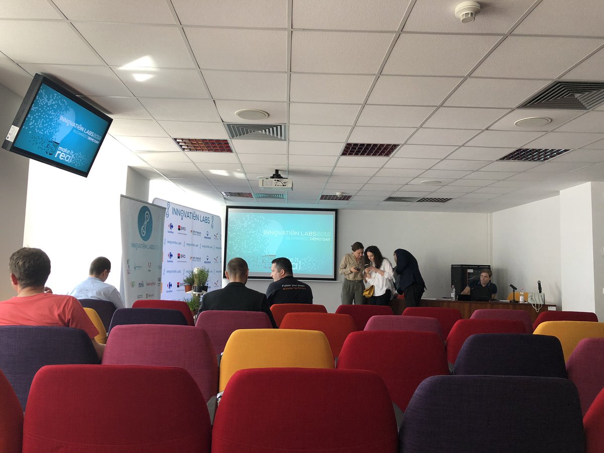 beontimeio's tweet photo. We're getting ready for the Innovation Labs 2019 Semifinals! 🚀 #beontime #makeitreal https://t.co/cuHuXSbnoq