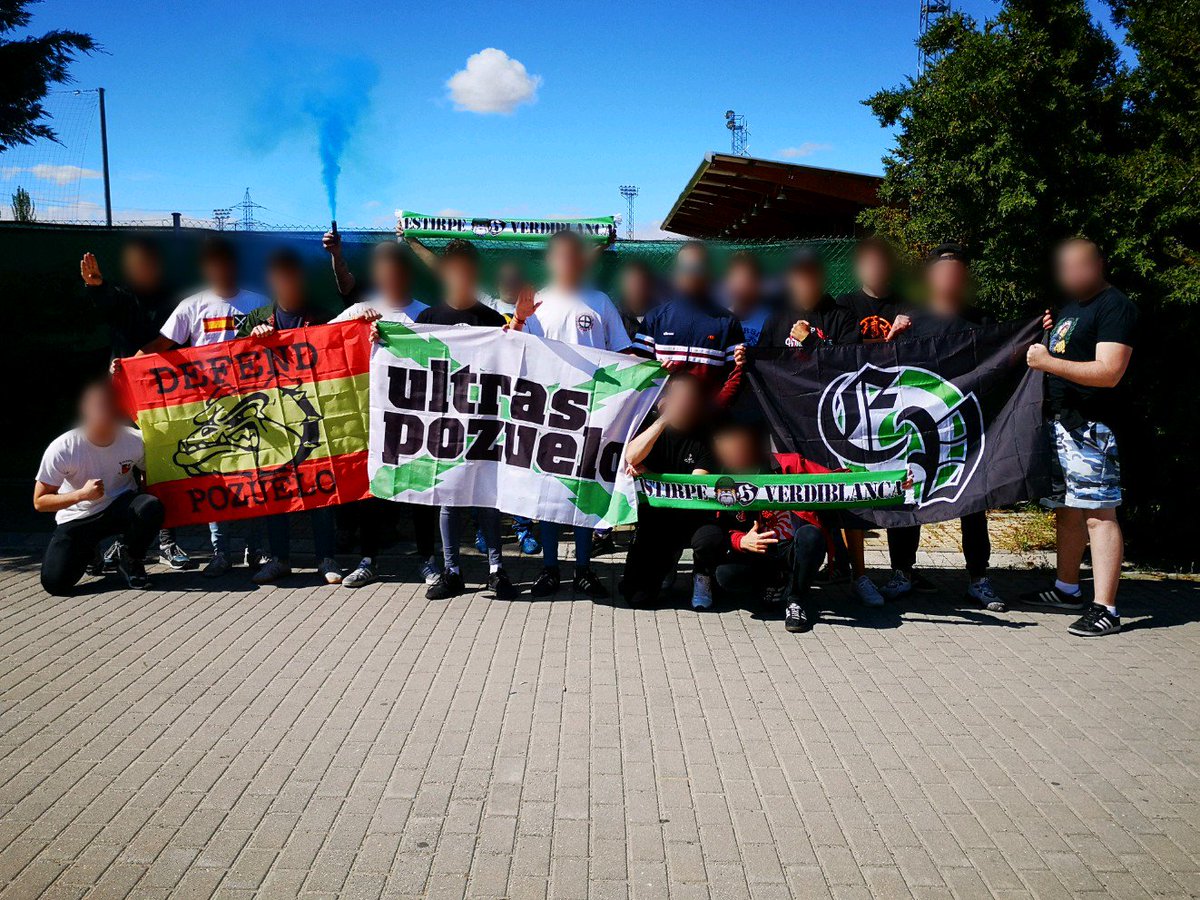 EstirpeV's tweet photo. NOS DABAN POR MUERTOS....
#Estirpeverdiblanca #Pozuelo https://t.co/D7o6LUAK7a