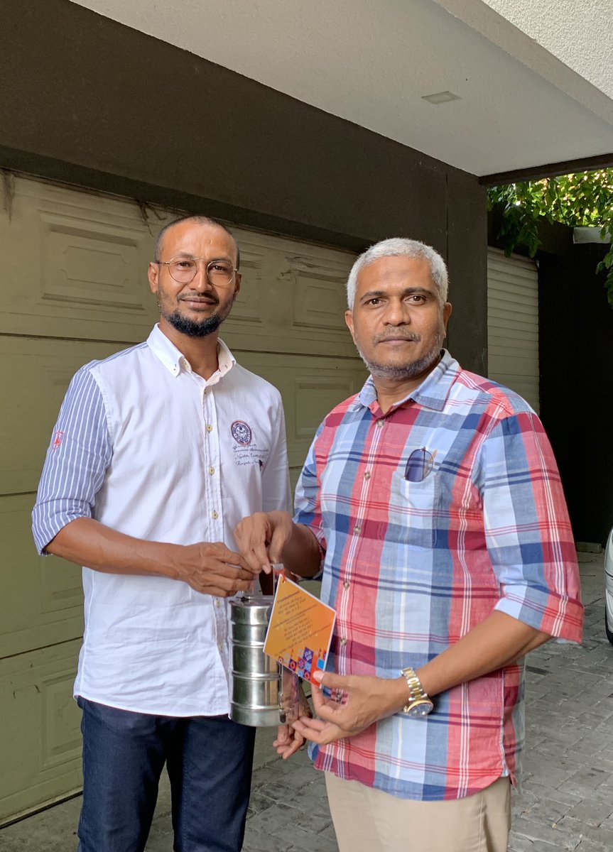 inthi5505's tweet photo. RT ahmed_nihan: Handed my #ThashiBari to the very Humble Humanitarian AhmedHishan May Almighty Allah Bless His Works. https://t.co/qP6xIc5J9u