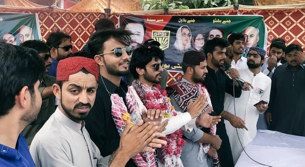 Majid_Agha's tweet photo. Gald to see #PSF rising and shining again. Good Luck President #PSF Sindh Mansoor Shahani, rally from Karachi to Garhi Khuda Bux along with Murad Khan, Sheryar Bhagat, Junaid Laghari and #PSF Workers to pay tribute to great martyrs.
ALL THE BEST CHAMPS ! https://t.co/j9IMq4JT16