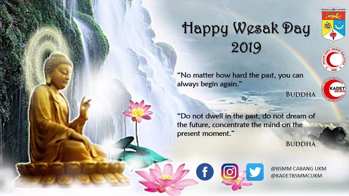 BSMM_UKM's tweet photo. Selamat menyambut Hari Wesak daripada barisan jawatankuasa BSMM Cabang UKM
#HappyWesakDay2019
#TogetherForHumanity
#BSMMCUKM
#KADETBSMMCUKM
#UKMpride https://t.co/KWF9POc3cY
