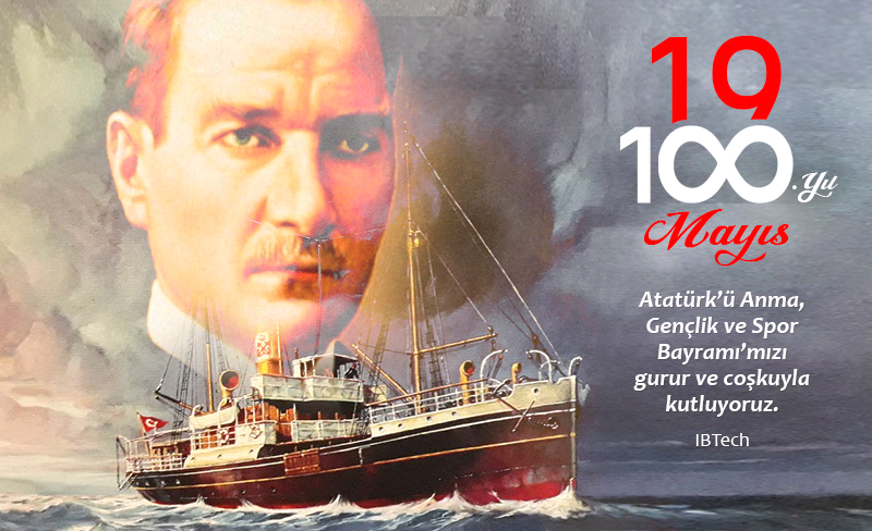 19 Mayıs Atatürk'ü Anma,  Gençlik ve Spor Bayramımız Kutlu Olsun. #19mayıs1919