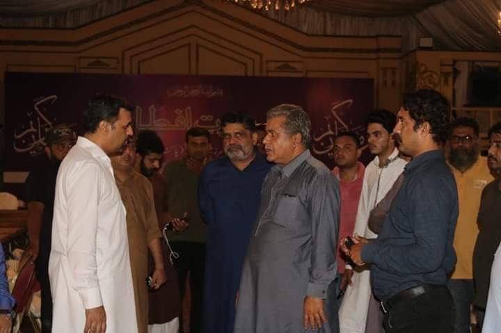 psppakcolony's tweet photo. چیئرمین پی ایس پی سید مصطفیٰ کمال اور صدر انیس قائم خانی 19 مئی کو ہونے والے افطار ڈنر کے انتظامات کا جائزہ لینے دی بینکوئیٹ ہال پہنچے اس موقع پر دیگر مرکزی رہنماء بھی انکے ہمراہ تھے... 
#PSPIftarDinner https://t.co/bGO4kS7Asf