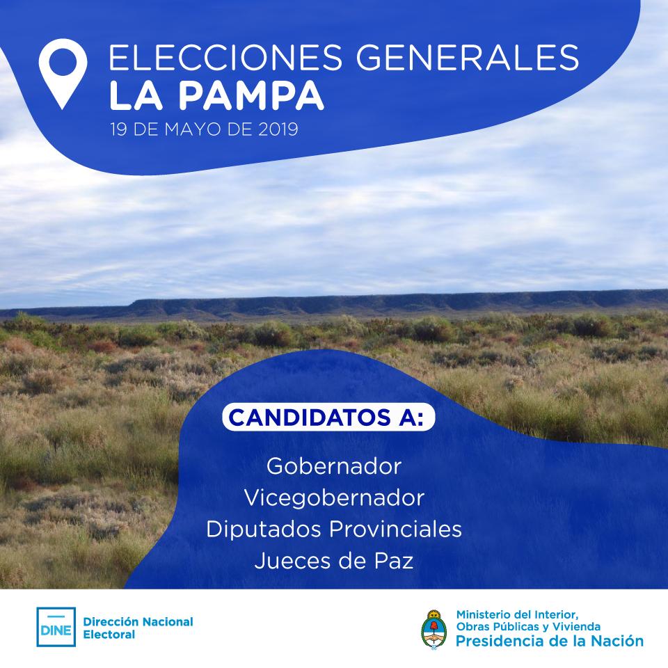 Hoy la provincia de #LaPampa convoca a Elecciones Generales.
• 0.8% del electorado nacional
• 282.055 Electores
• Jóvenes de 16 y 17 años pueden votar